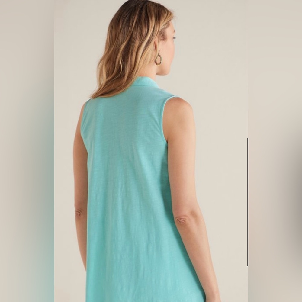 Soft Surroundings Button Tank - Picture 3 of 8